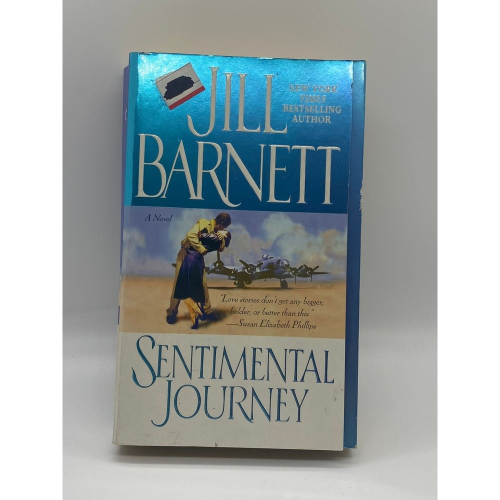 Jill Barnett Sentimental Journey Book Mass Market PB Blue Good WWII Romance